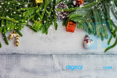 Christmas And New Year Concept Stock Photo