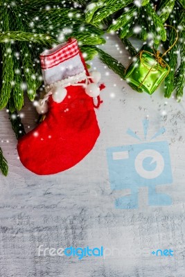 Christmas And New Year Concept Stock Photo