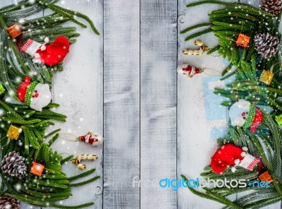 Christmas And New Year Concept Stock Photo