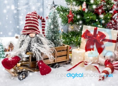 Christmas And New Year Concept Stock Photo