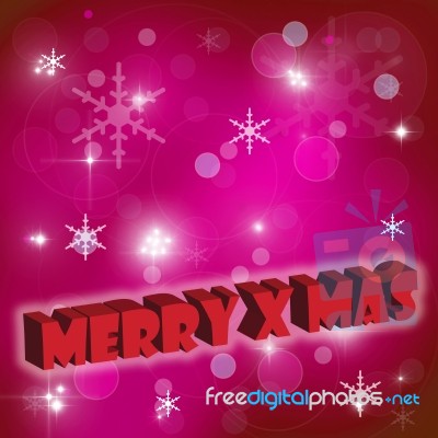 Christmas Background Stock Image