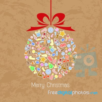 Christmas Background Stock Image