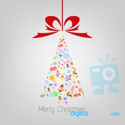 Christmas Background Stock Image