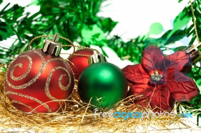 Christmas Background Stock Photo