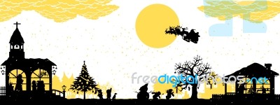 Christmas Background Stock Image