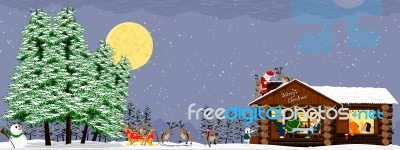 Christmas Background Stock Image