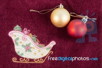 Christmas Background Stock Photo