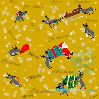 Christmas Background Stock Image