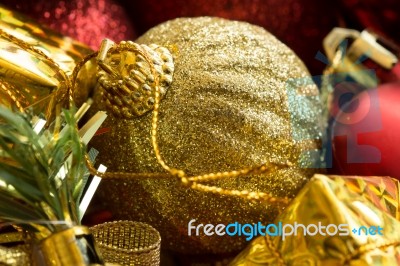 Christmas Background Stock Photo