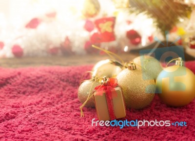 Christmas Background Stock Photo