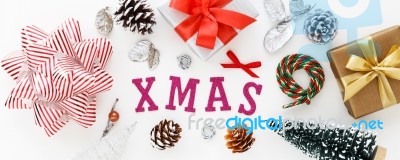 Christmas Background Stock Photo