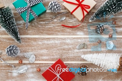 Christmas Background Stock Photo