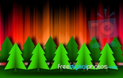 Christmas Background Stock Photo