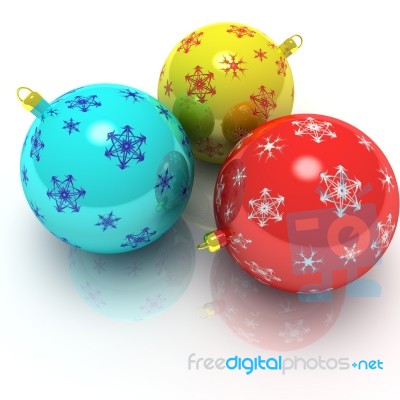 Christmas Ball Stock Image