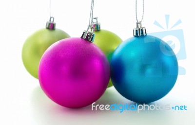 Christmas Balls Stock Photo