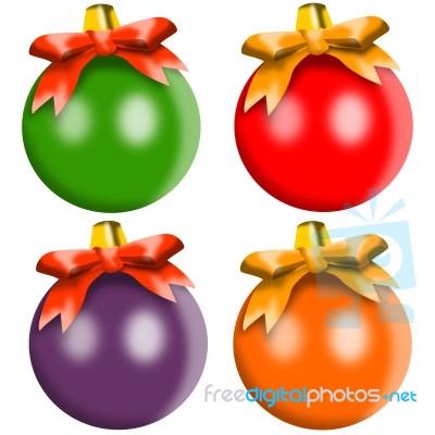 Christmas Balls Stock Image