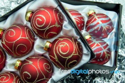 Christmas Balls Stock Photo