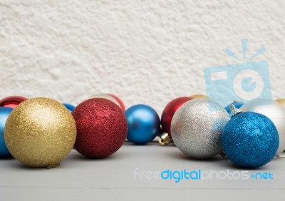 Christmas Balls Ornament  Stock Photo