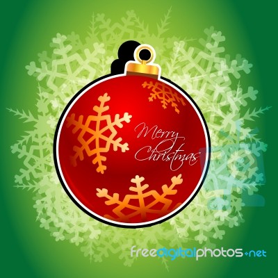 Christmas Bauble Stock Image