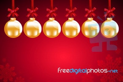 Christmas Bauble Stock Image