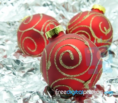 Christmas Bauble Stock Photo