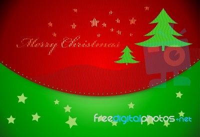 Christmas Card Stock Image