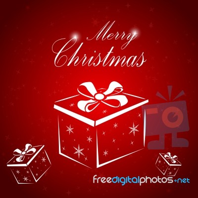 Christmas Card Stock Image