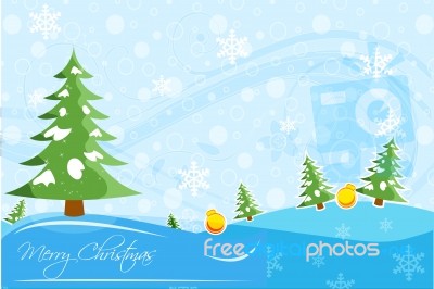 Christmas Card Stock Image