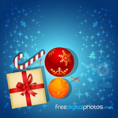 Christmas Card Stock Image