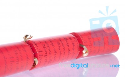 Christmas Cracker Stock Photo