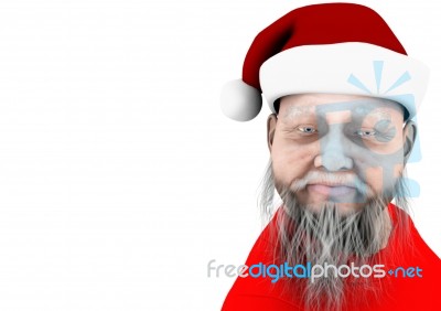 Christmas Father Stock Image