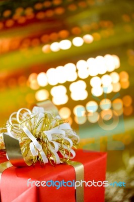 Christmas Gift Stock Photo