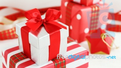 Christmas Gift Stock Photo