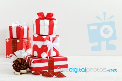 Christmas Gifts Stock Photo