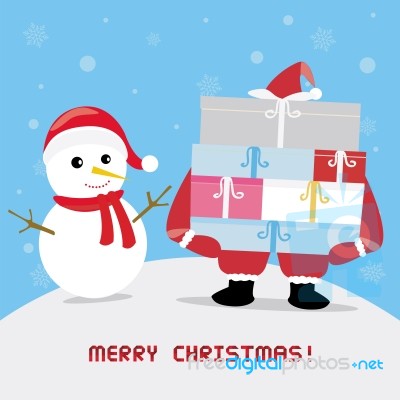 Christmas Greeting Card27 Stock Image