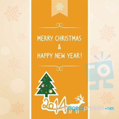 Christmas Greeting Card6 Stock Image