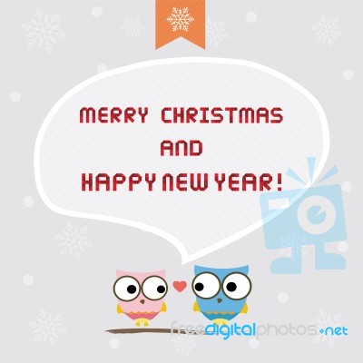 Christmas Greeting Card9 Stock Image