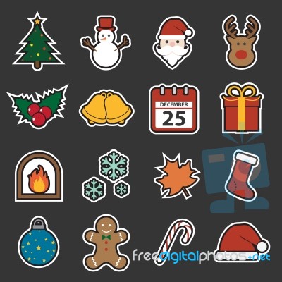 Christmas Icon Stock Image