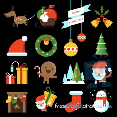 Christmas Icon Stock Image