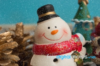 Christmas Ornament Concept Background  Stock Photo