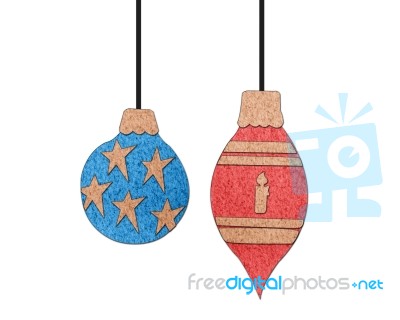 Christmas Ornaments Collection Stock Image