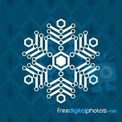 Christmas Pattern Stock Image