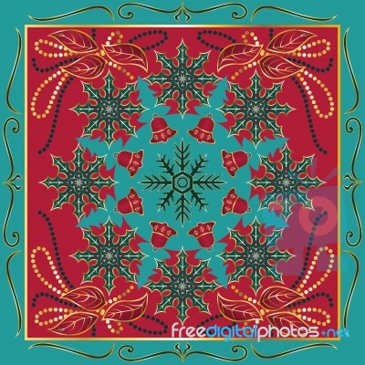 Christmas Pattern Stock Image