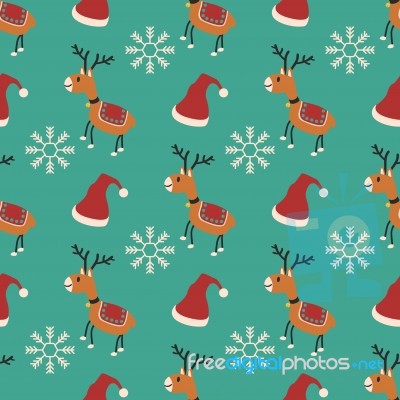 Christmas Pattern Stock Image