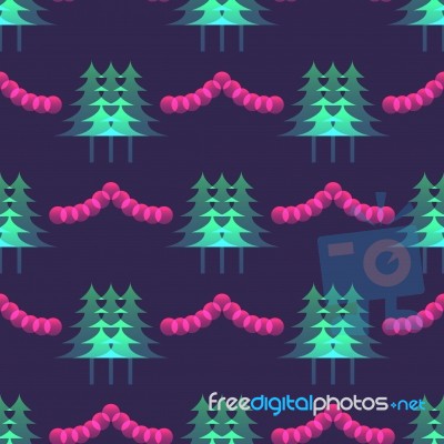 Christmas Pattern Stock Image