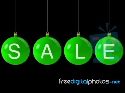 Christmas Sale Stock Image