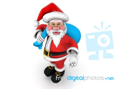 Christmas Santa 01 Stock Image