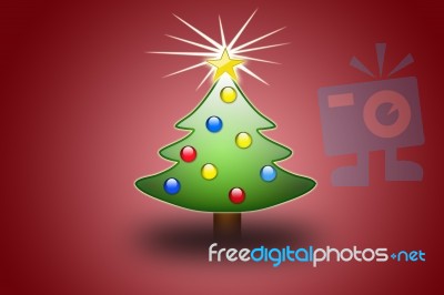 Christmas Tree Stock Image