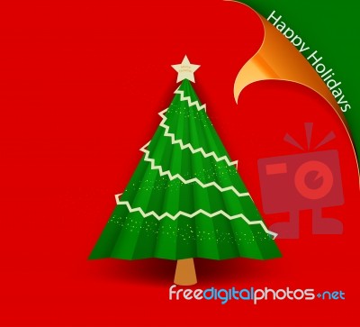 Christmas Tree Stock Image