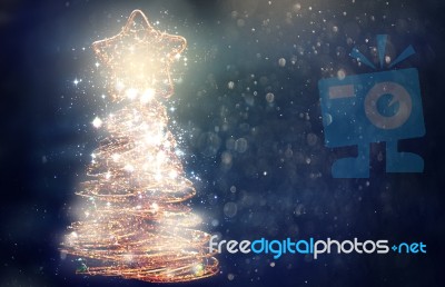 Christmas Tree Stock Photo